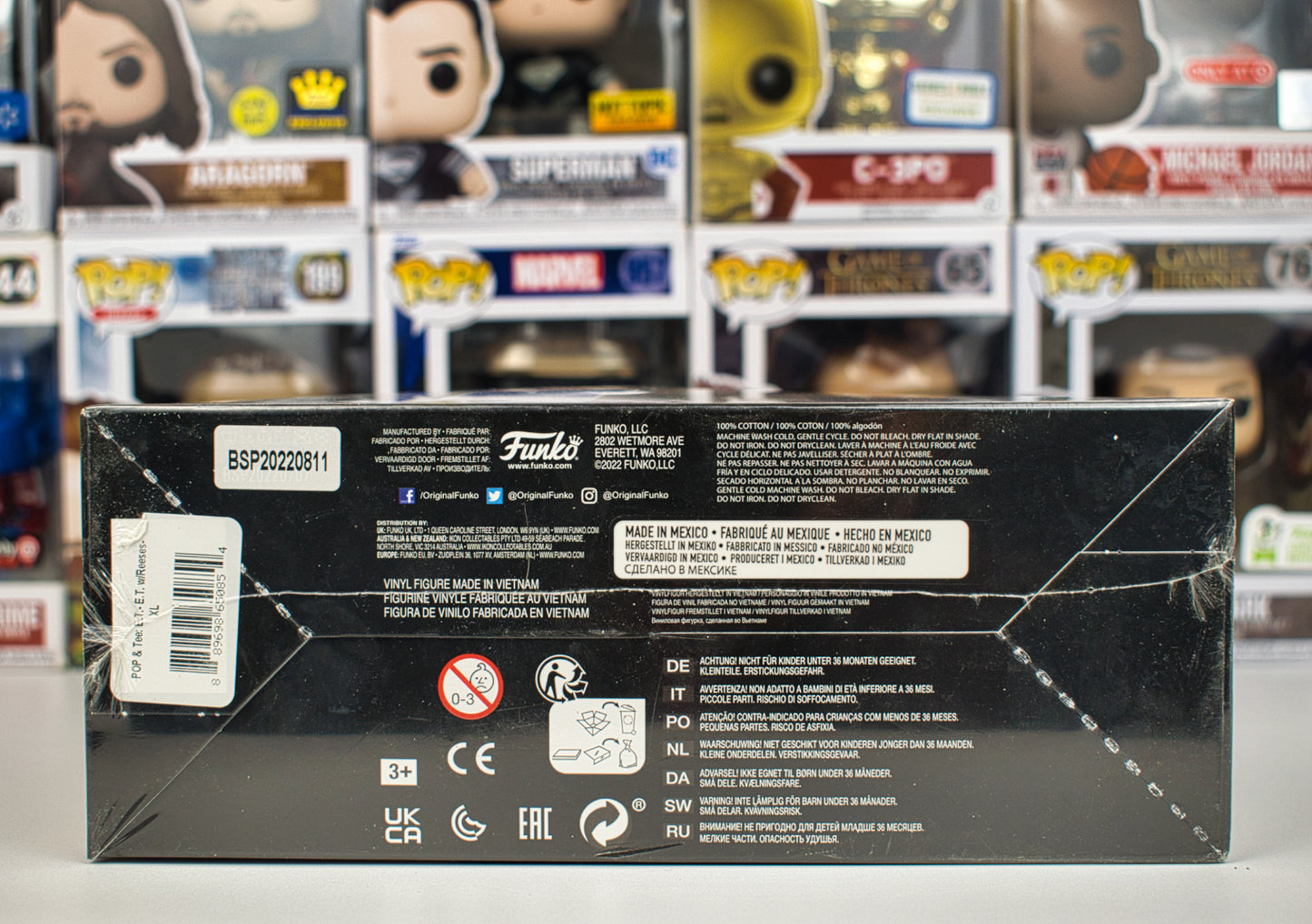 Funko Pop Pop & Tee - ET - Taille XL - 6