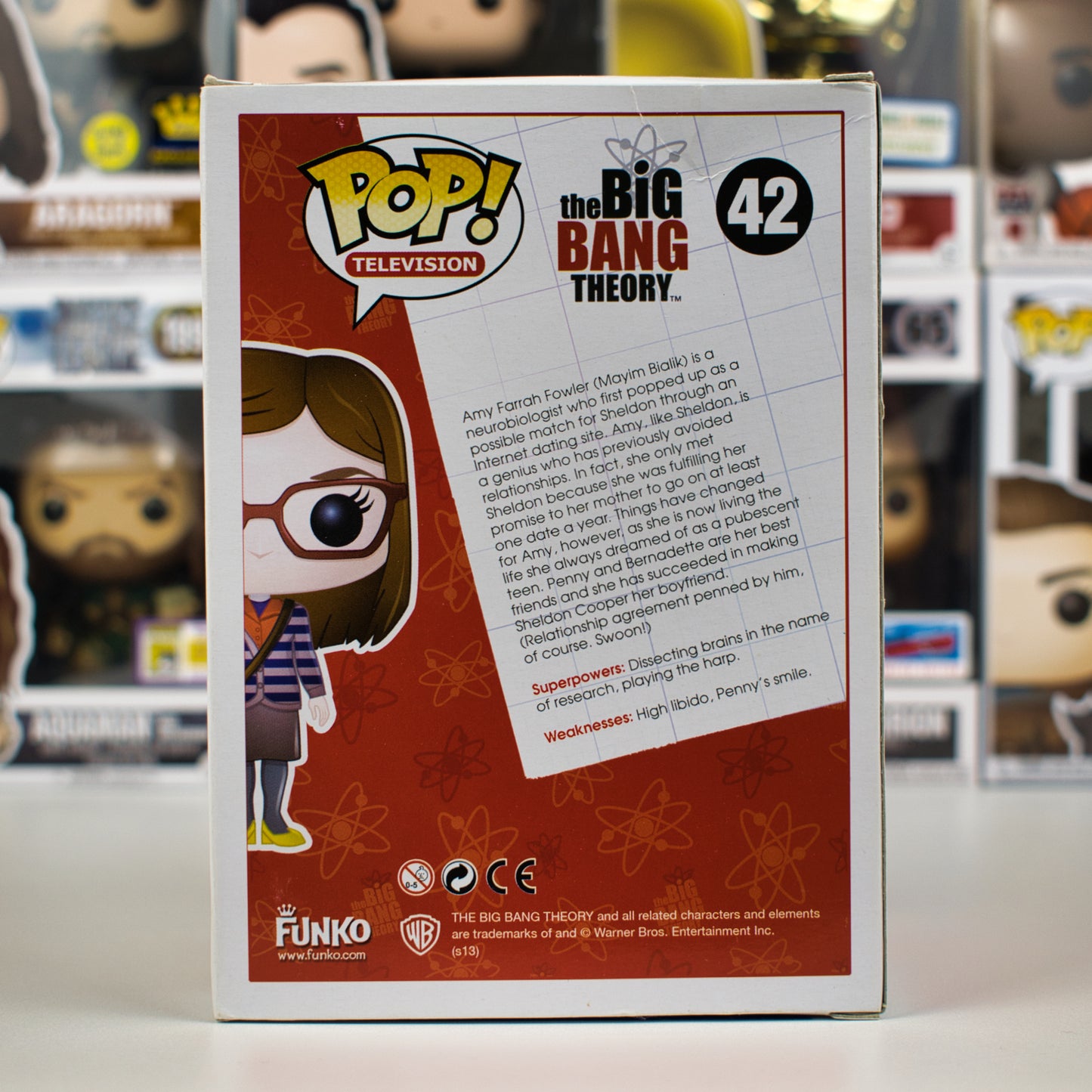 Funko Pop 42 - Amy Farrah Fowler - 3