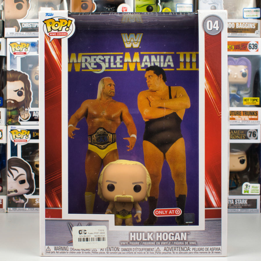 Funko Pop 04 - WWE Cover Hulk Hogan - 1