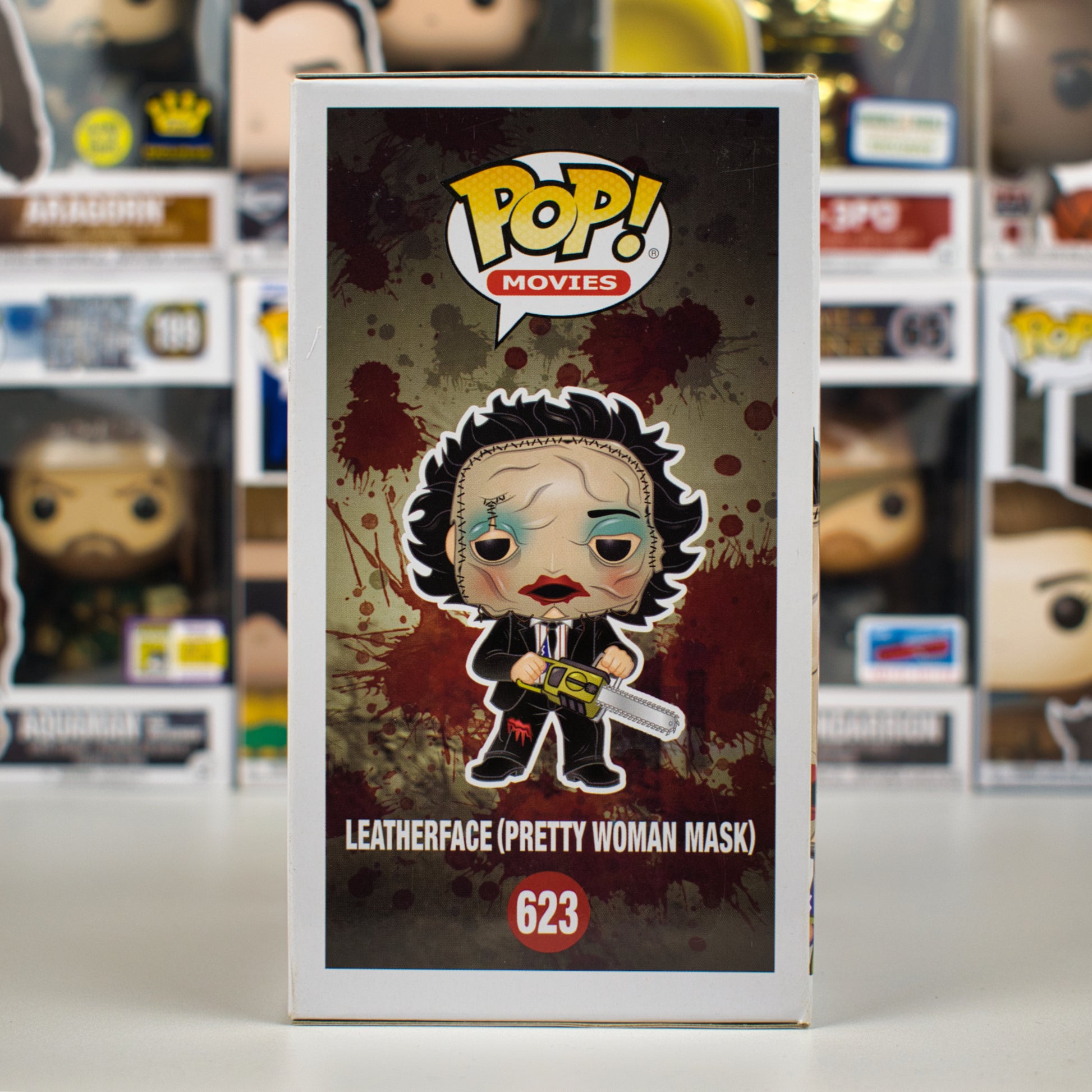 Funko Pop 623 - Leatherface with prettywoman mask - Chase - 4