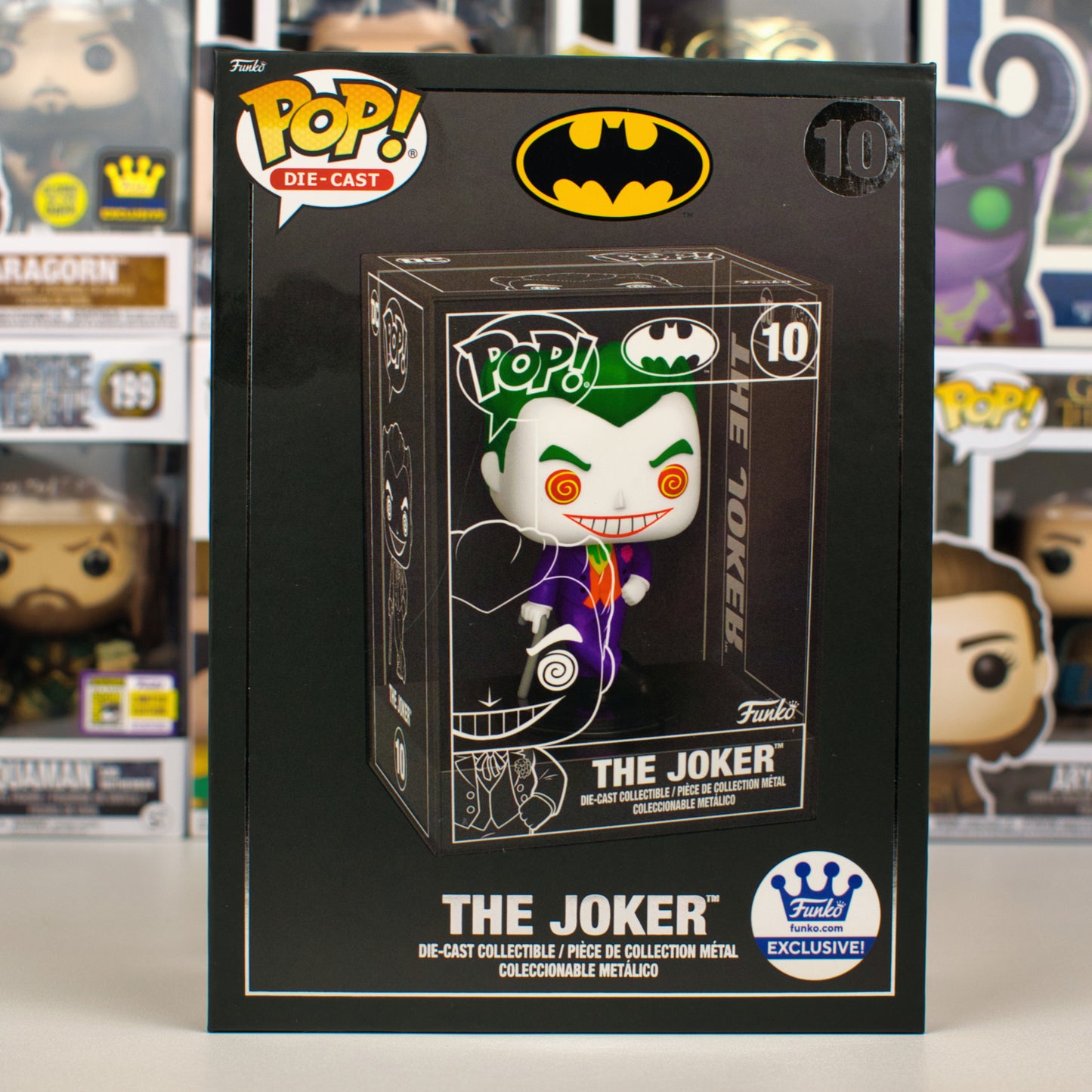 Funko Pop 10 - Die-Cast The Joker - 5