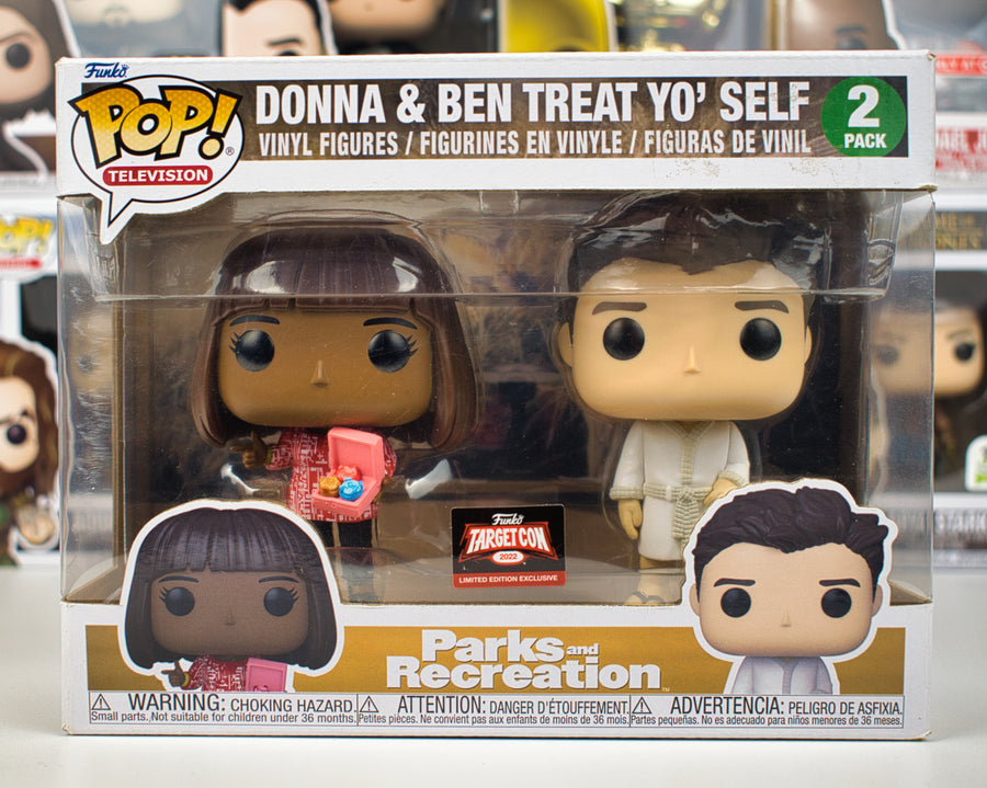 Funko Pop 2 pack - Donna & Ben Treat Yo’ Self - 1