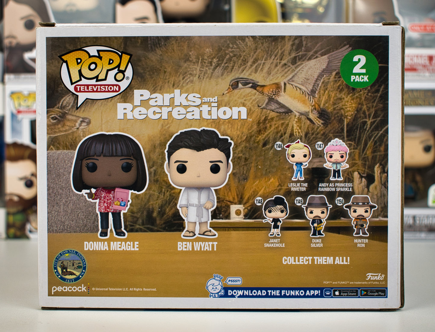 Funko Pop 2 pack - Donna & Ben Treat Yo’ Self - 3