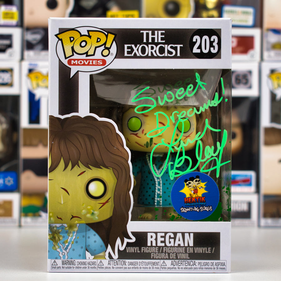 Funko Pop 203 - Regan (signed by Linda Blair) - 1