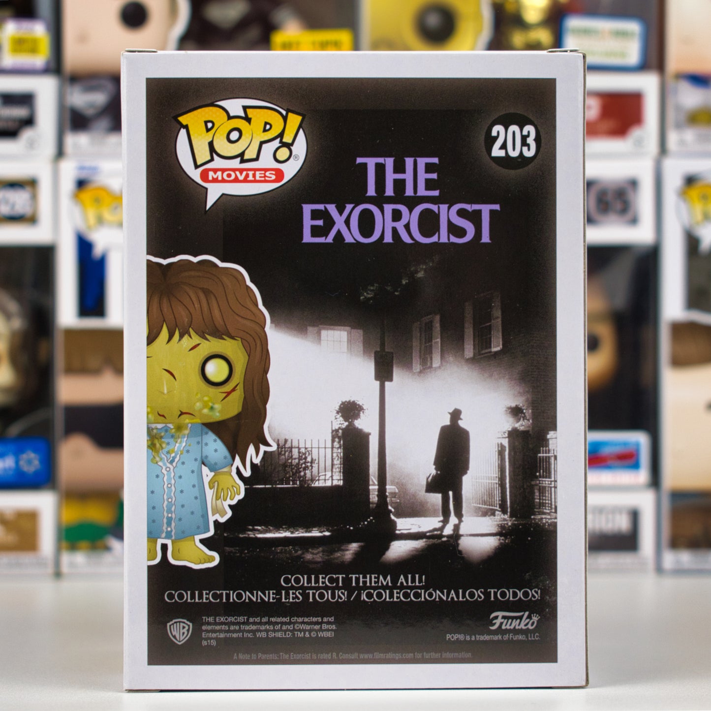 Funko Pop 203 - Regan (signed by Linda Blair) - 3