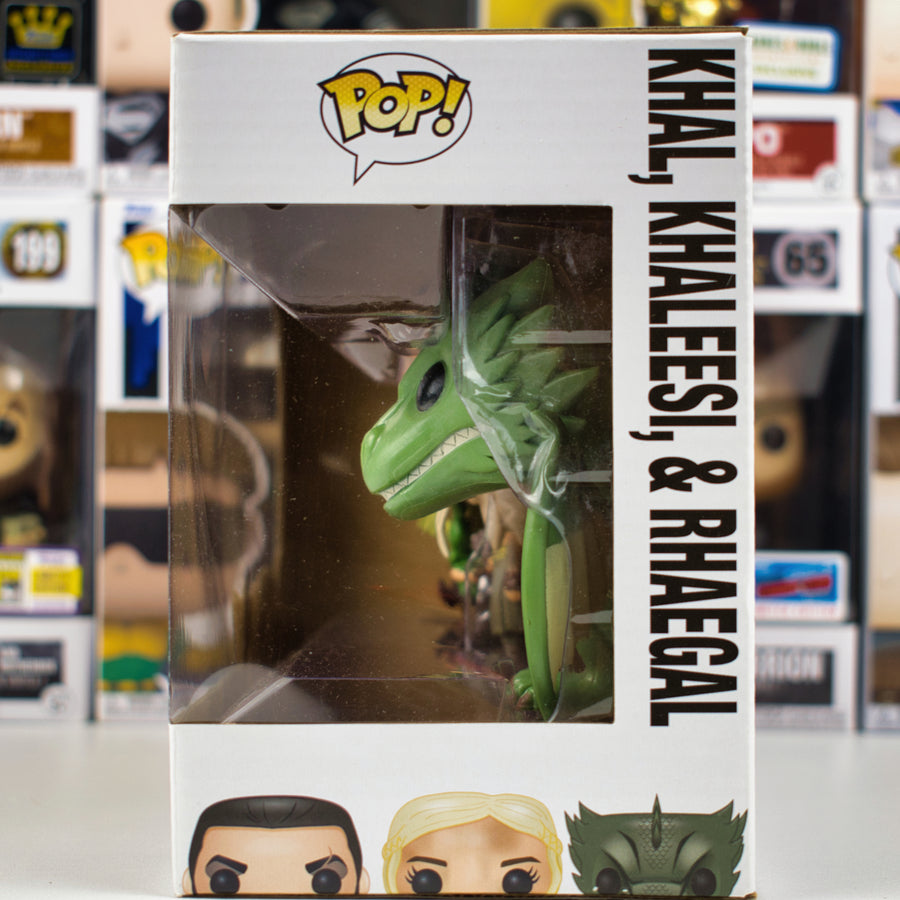 Funko Pop 3 pack - Khal Khaleesi Rhaegal - 2