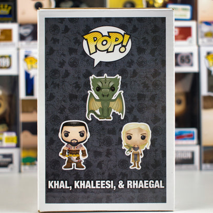 Funko Pop 3 pack - Khal Khaleesi Rhaegal - 4