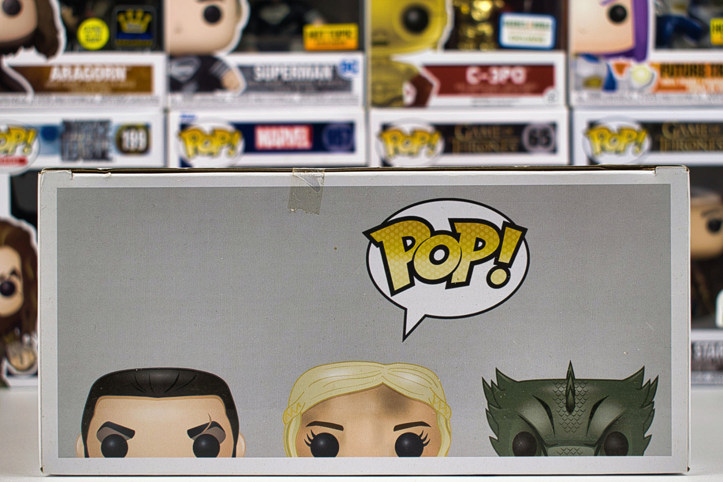 Funko Pop 3 pack - Khal Khaleesi Rhaegal - 5