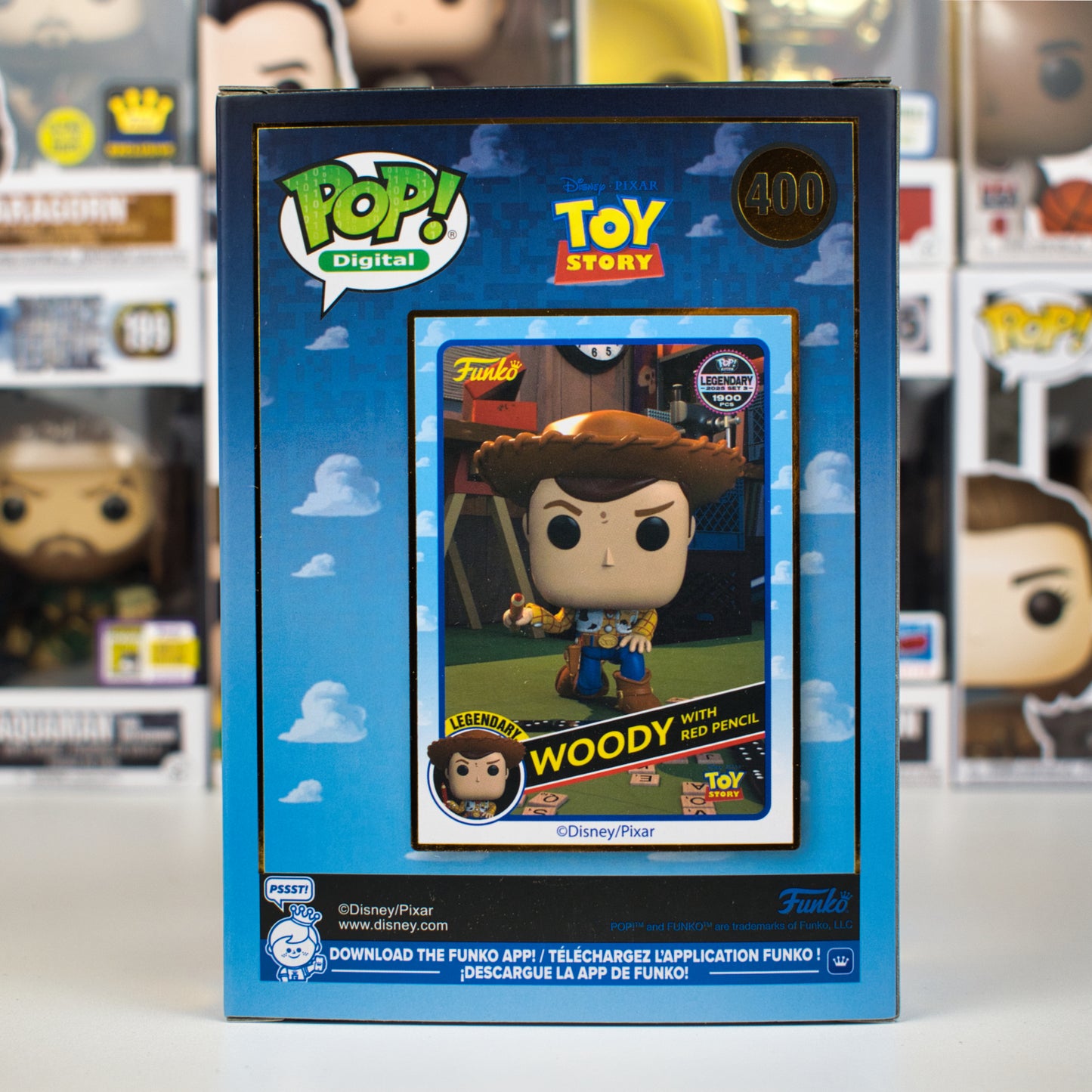 Funko Pop 400 - Woody with red pencil - 3