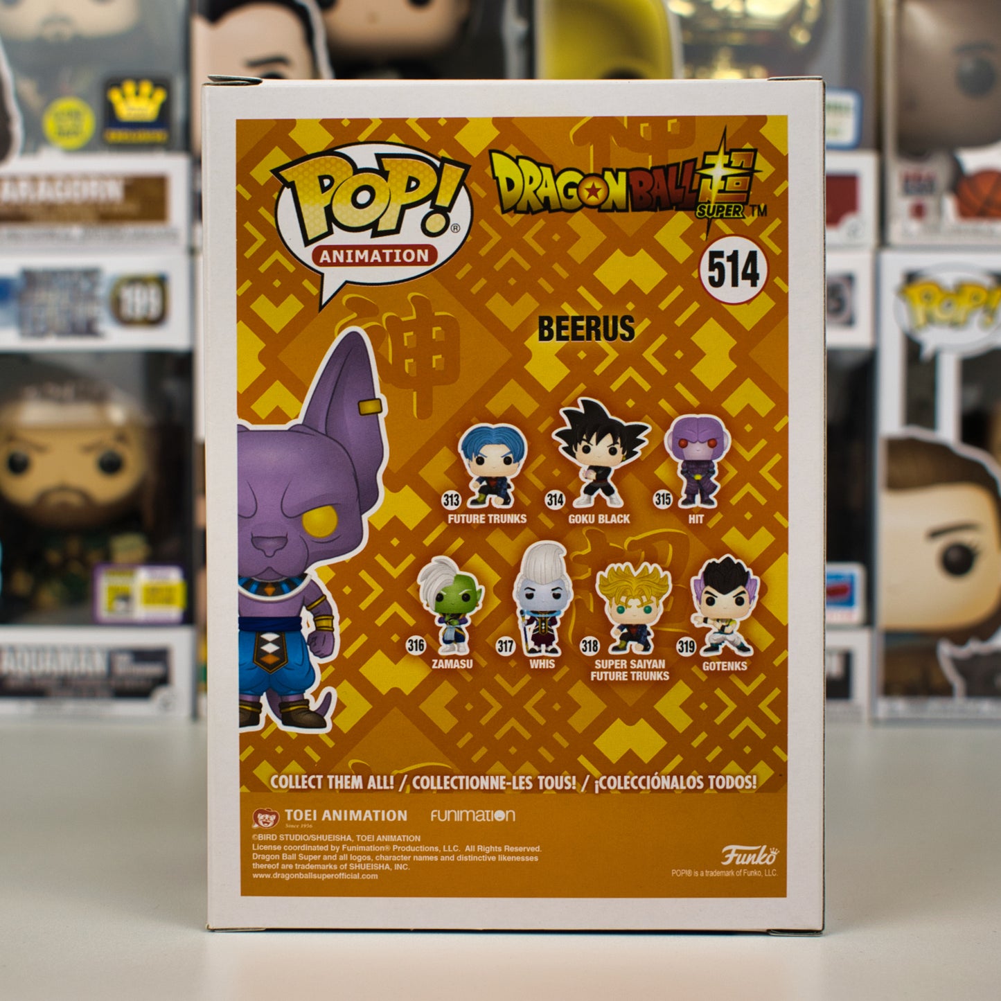 Funko Pop 514 - Beerus - 3