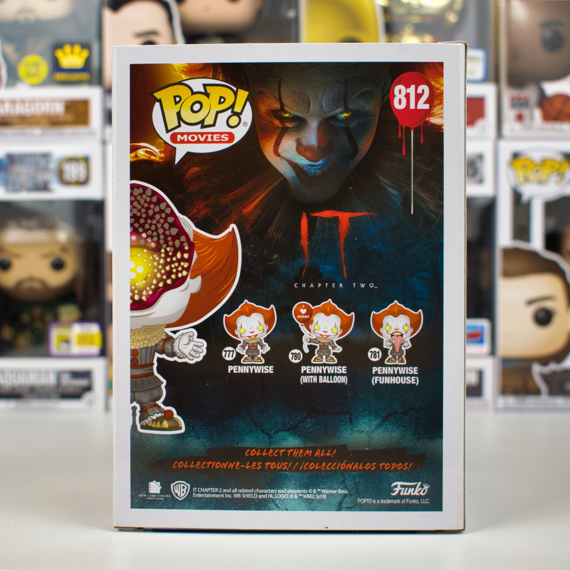 Funko Pop 812 - Pennywise Deadlights - 3