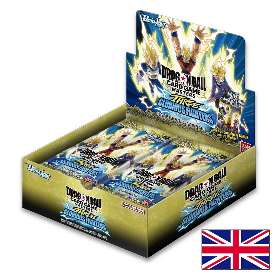 Boîte de 24 Boosters Dragon Ball Super Card Game - B30 : Ultra-Bout Series - Three Glorious Fighters [EN]