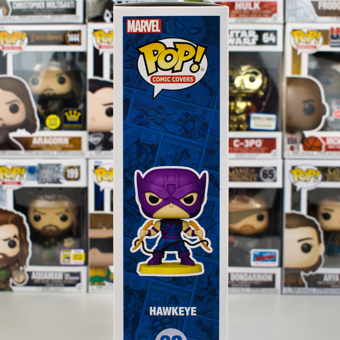 Funko Pop 32 - Hawkeye Comic Cover - 4