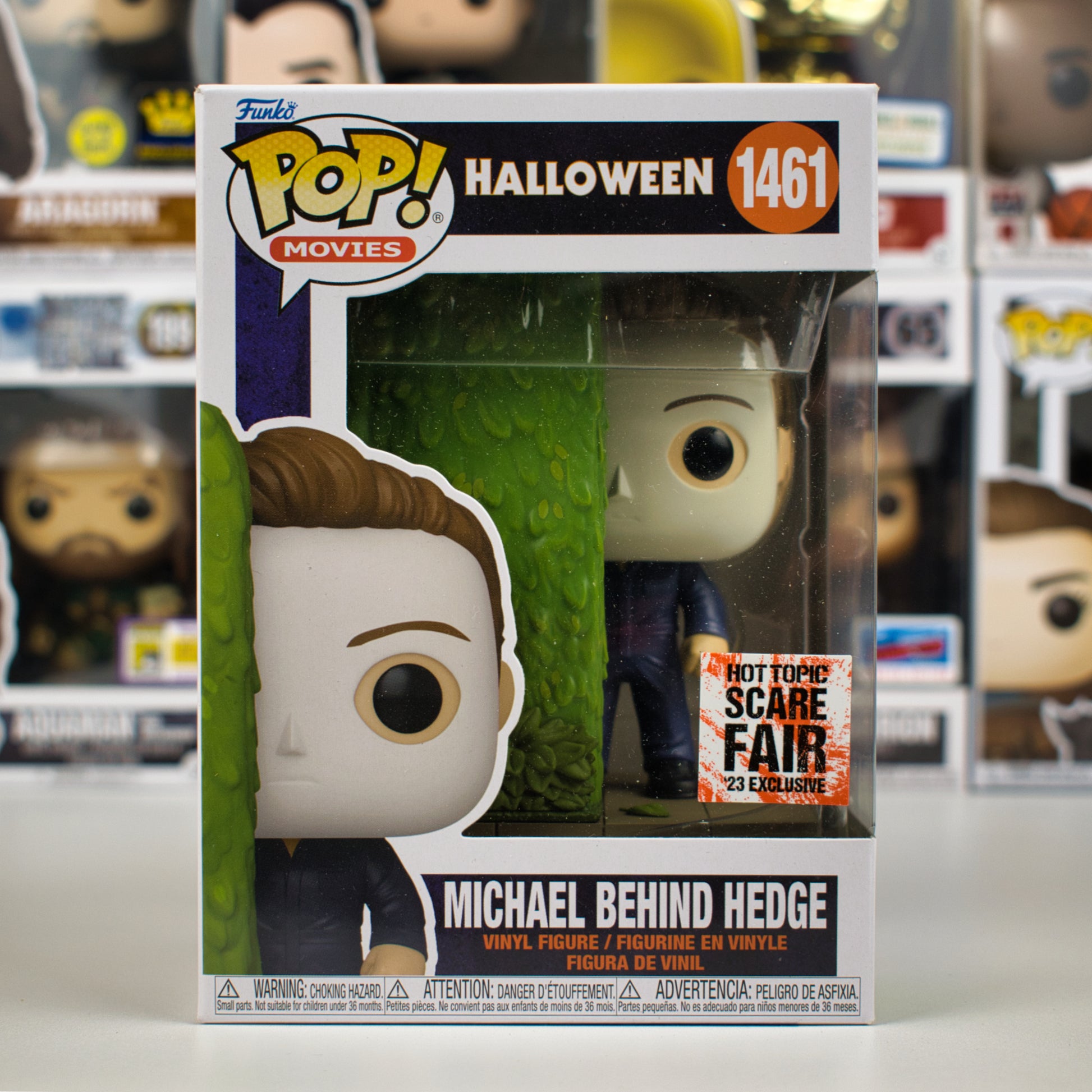 Funko Pop 1461 - Michael Myers behind Hedge - 1