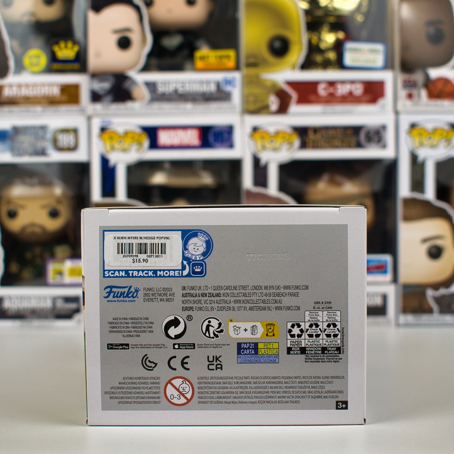 Funko Pop 1461 - Michael Myers behind Hedge - 6