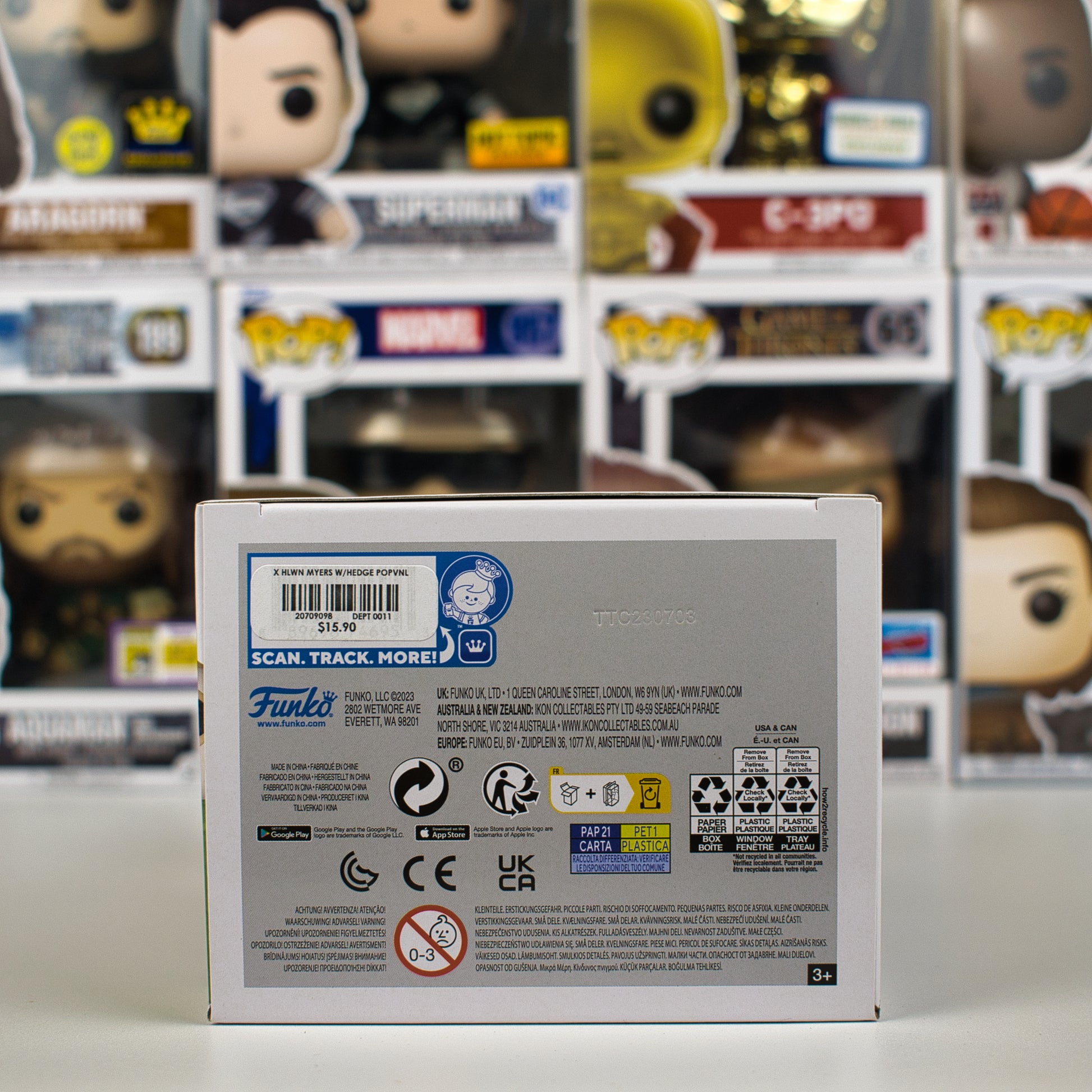 Funko Pop 1461 - Michael Myers behind Hedge - 6