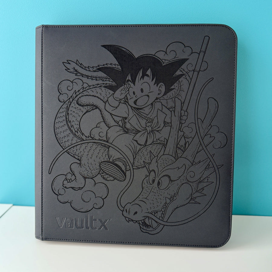 Binder noir - 480 cartes personnalisé au laser - Goku & Sheron - image 1