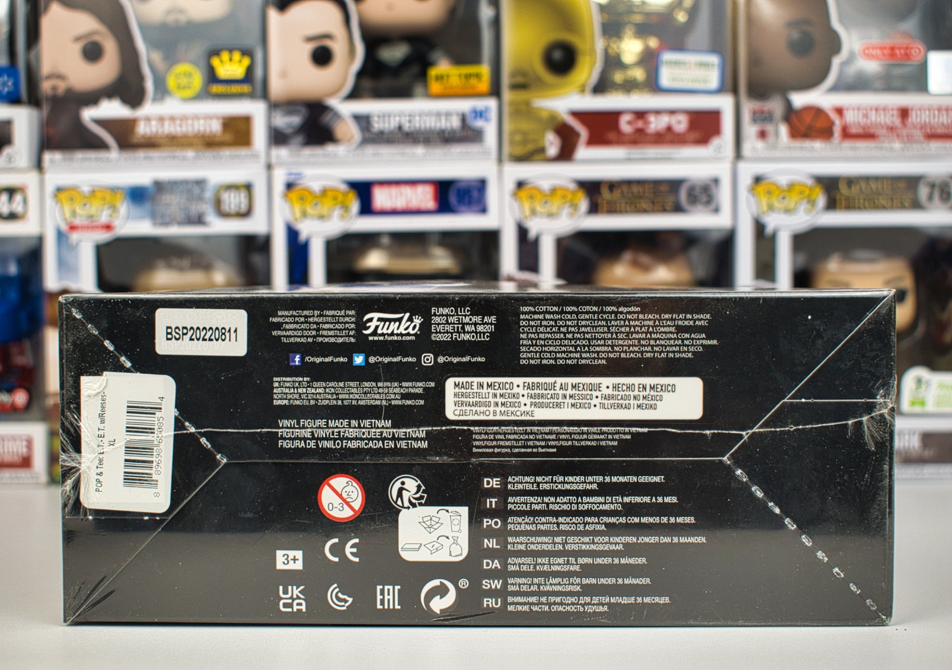 Funko Pop Pop & Tee - ET - Taille XL - 6