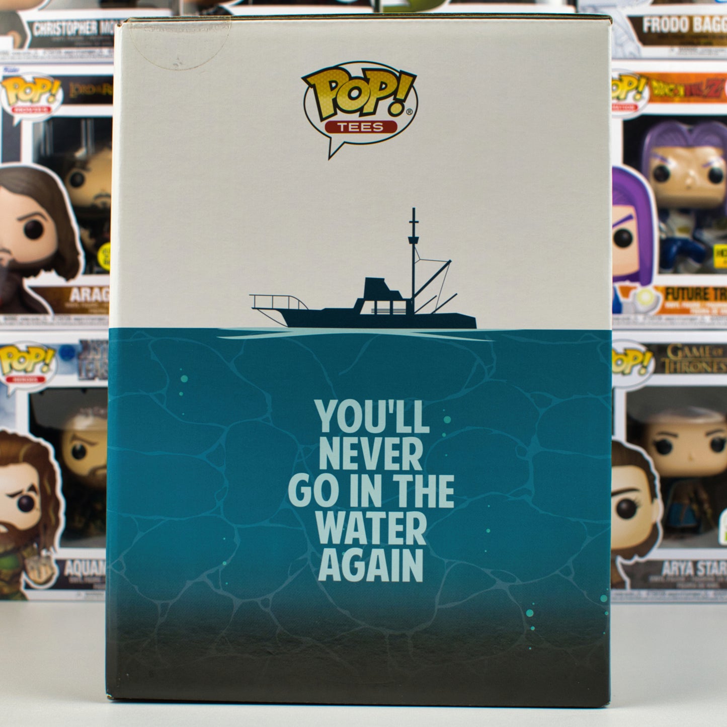 Funko Pop Pop & Tee - Coffret collector edition Jaws - Taille L - 4