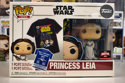 Funko Pop Pop & Tee - Princess Leia - taille XXL - 1