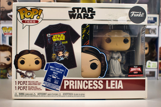 Funko Pop Pop & Tee - Princess Leia - taille XXL - 1