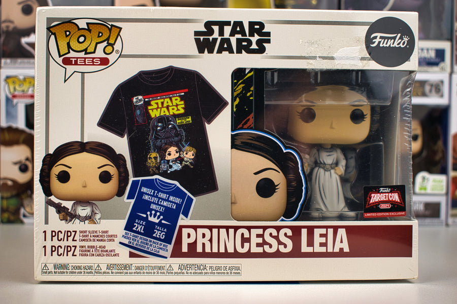 Funko Pop Pop & Tee - Princess Leia - taille XXL - 1