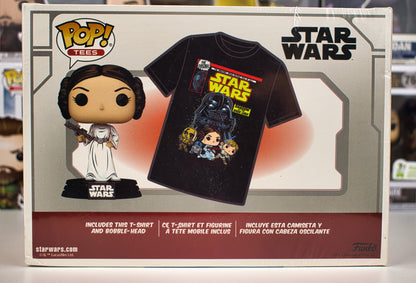 Funko Pop Pop & Tee - Princess Leia - taille XXL - 3